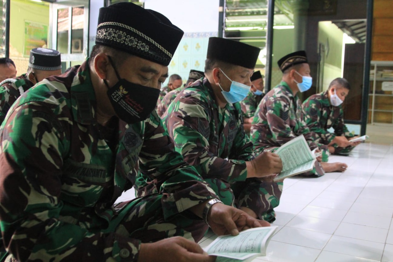 Kodim 0808/Blitar Gelar Doa Bersama, Dalam Rangka HUT Korem Ke 58 Tahun 2021