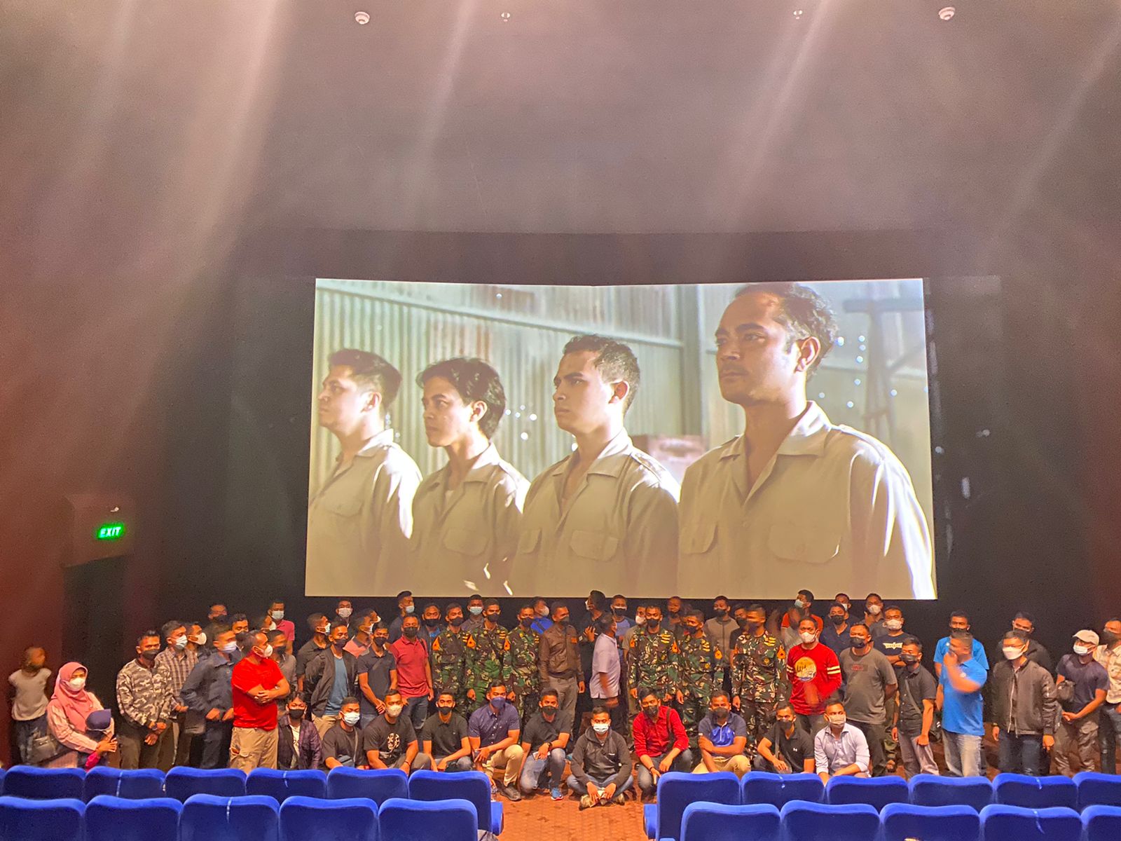 Cineplex XXI Mega Mall Pontianak, Sasaran Serbuan Nobar Film Kadet 1947 Personel Lanud Supadio