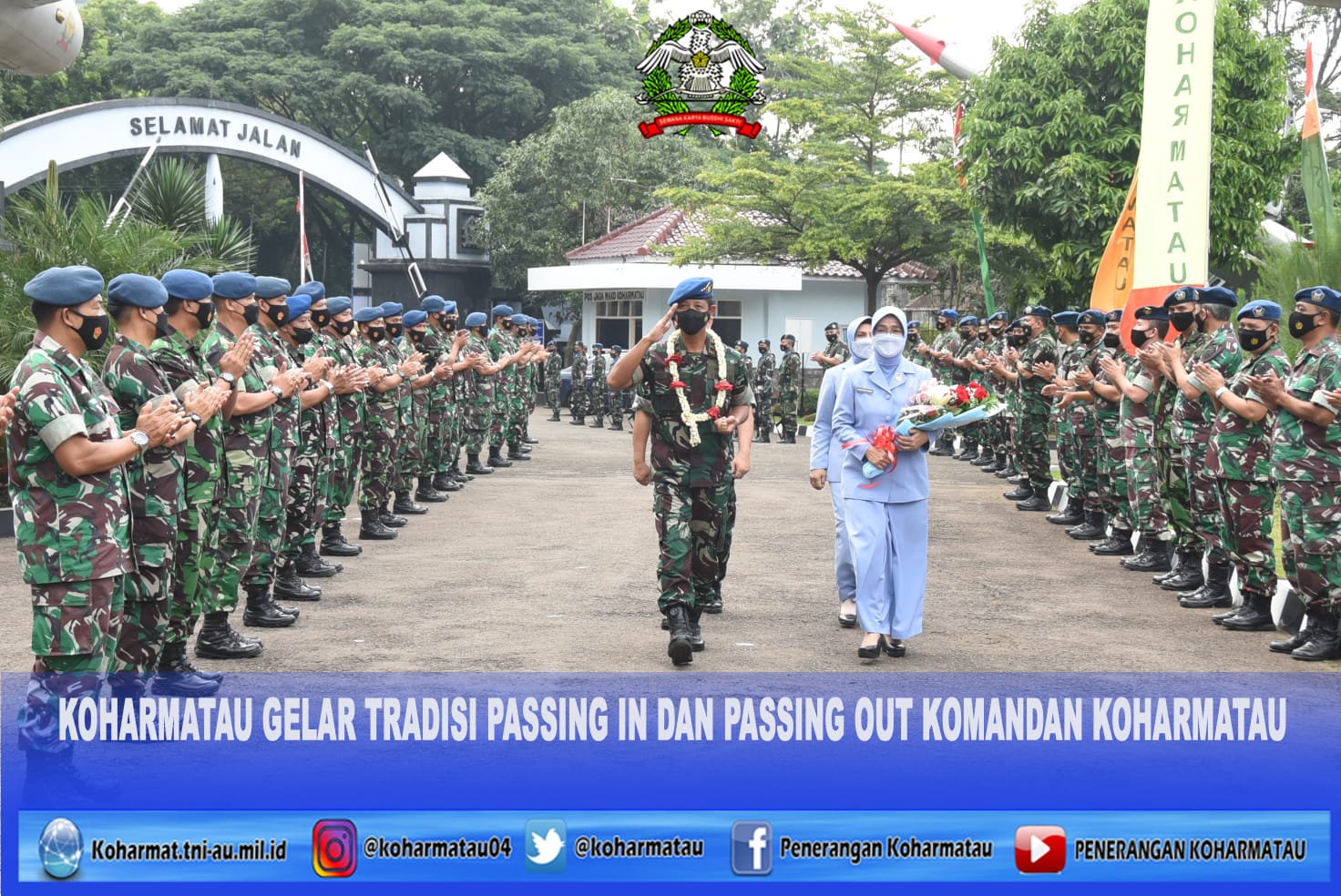 Koharmatau Gelar Tradisi Passing In Dan Passing Out Komandan Koharmatau