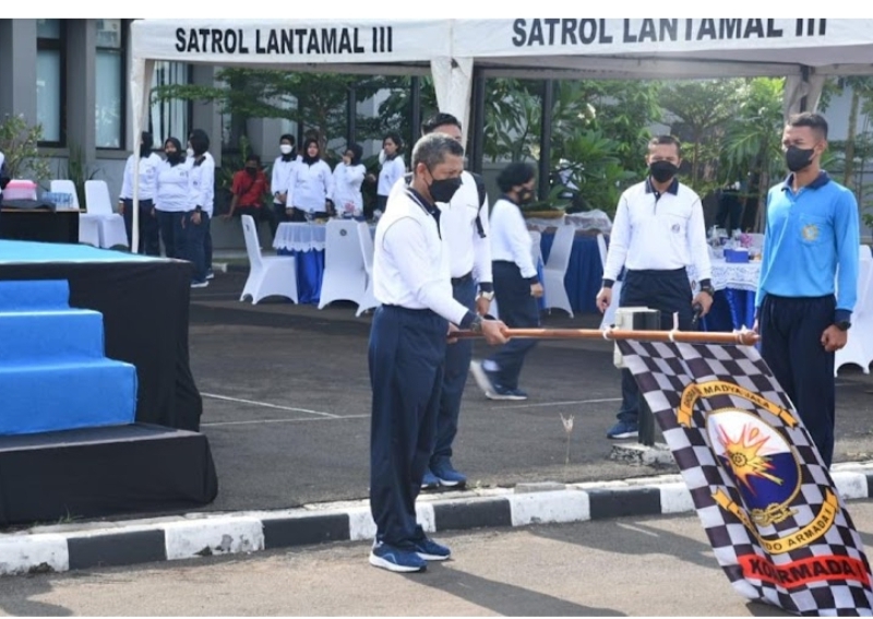 Pangkoarmada I: Olahraga Sangat Penting…! Namun Tetap Mematuhi Protokol Kesehatan Pada Masa Pandemi