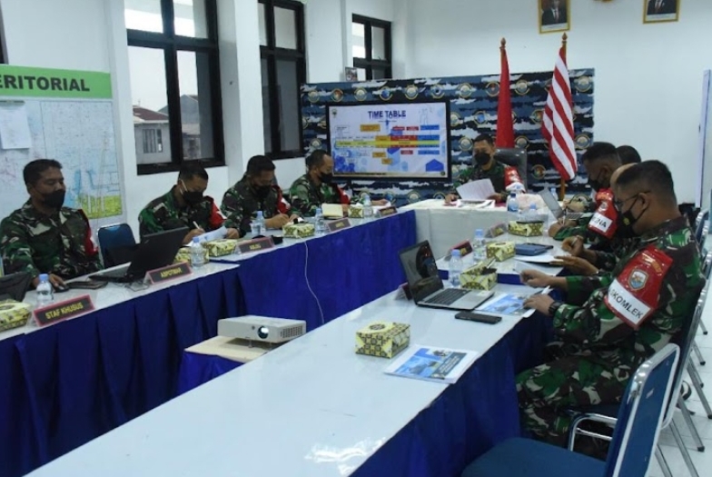 Briefing Awal Latihan Penyiapan Kesiapsiagaan Operasional PAM VVIP 2021