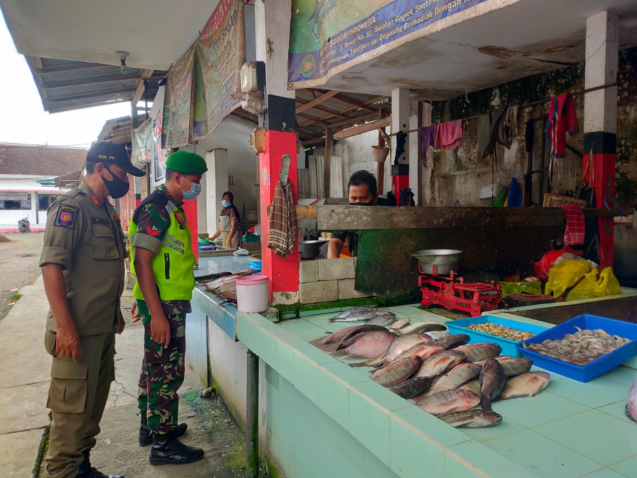 Cegah Lonjakan Kasus Positif Covid-19, Petugas Gabungan Aktif Imbau Protkes