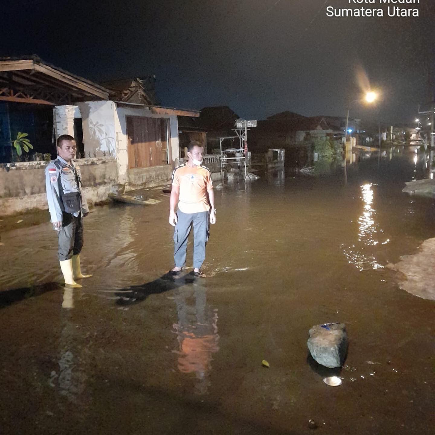 Banjir Rob Melanda Sejumlah Kelurahan di Wilayah Kota Medan