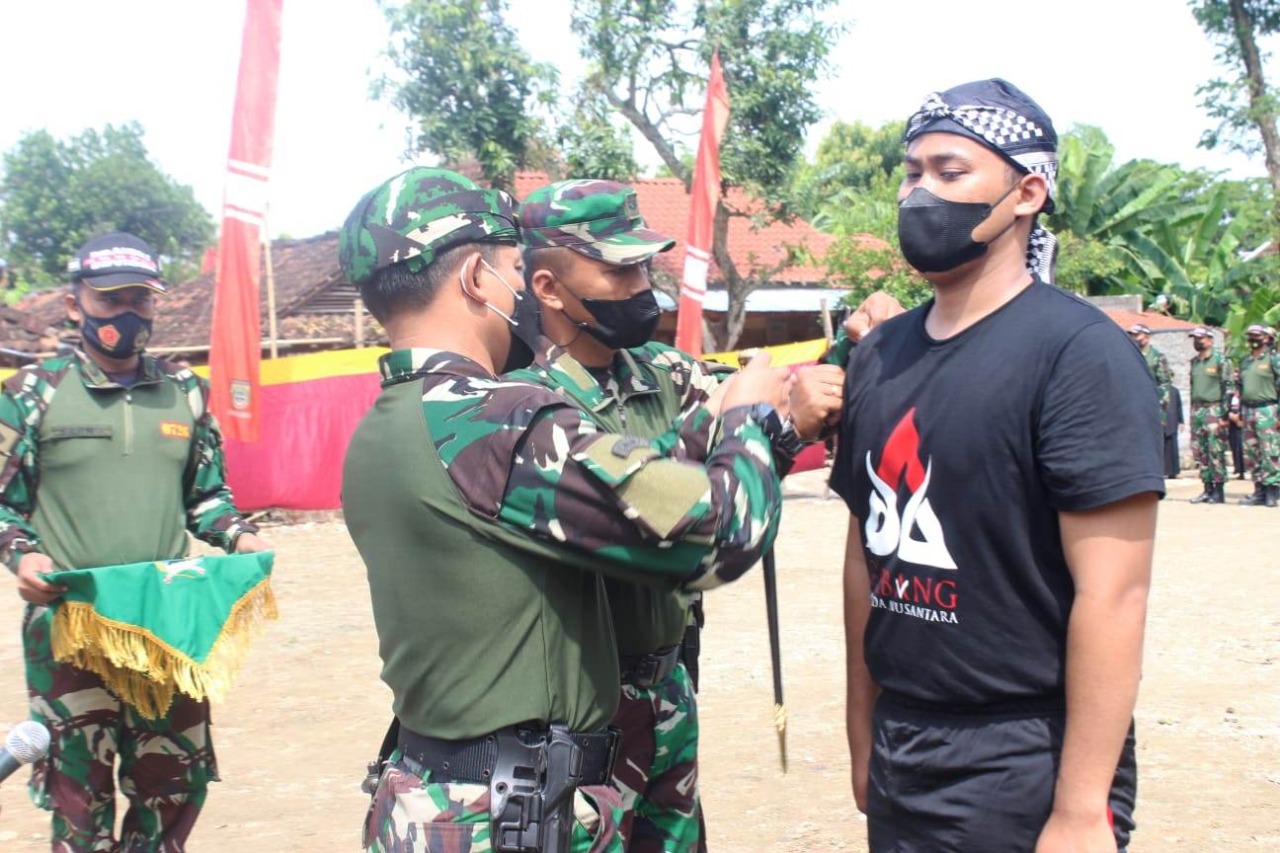 Dandim 0726/Sukoharjo Buka Diklatsus Wawasan Kebangsaan Yayasan Gerbang Paramuda Nusantara Di Weru