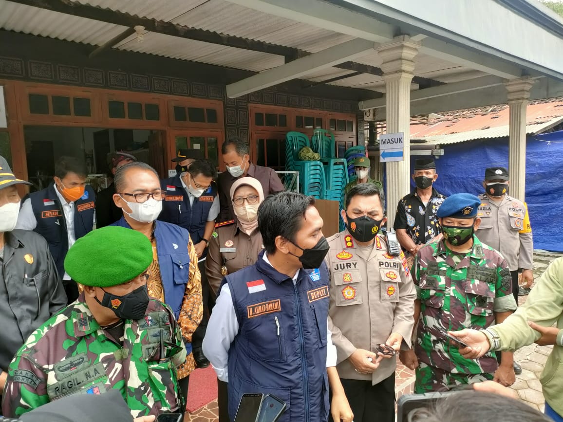 Forkopimda Tinjau Langsung Pelaksanaan Pilkades Serentak di Kabupaten Madiun