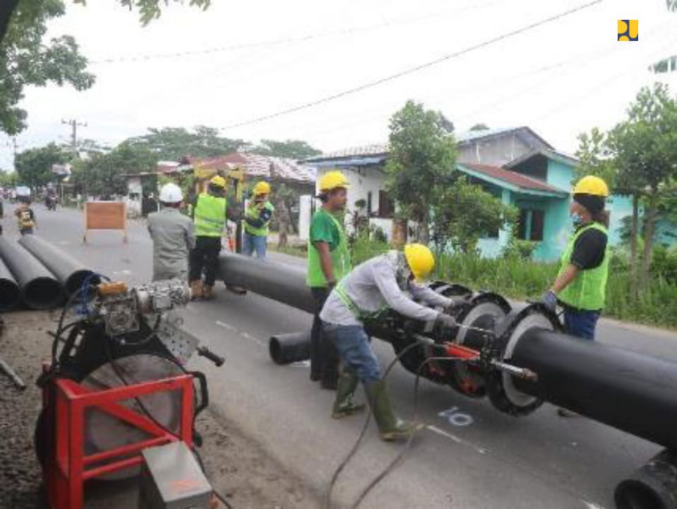 Kementerian PUPR Bangun Sistem Penyediaan Air Minum Layani 400 Ribu Warga Medan, Binjai dan Deli Serdang