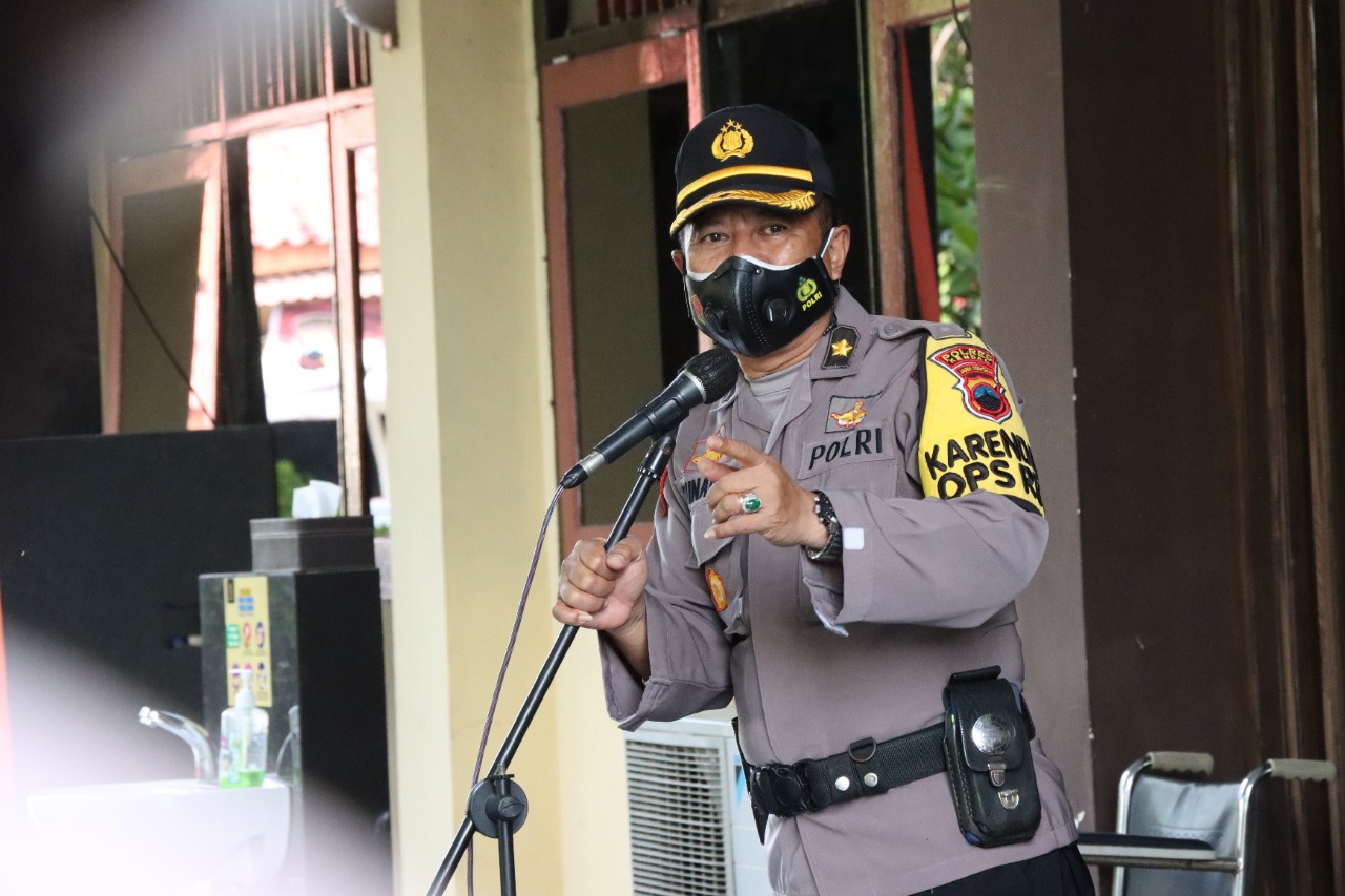 Polres Kendal Gelar Apel Kesiapsiagaan Operasi Lilin Candi 2021