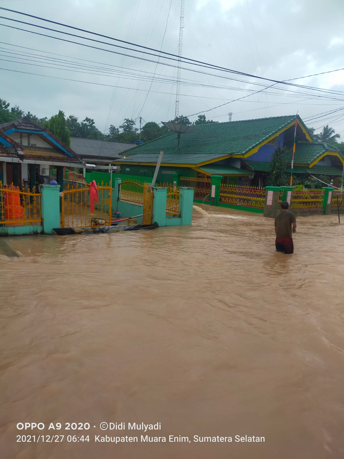 Banjir Kabupaten Muara Enim, BPBD Evakuasi Warga ke Tempat Aman