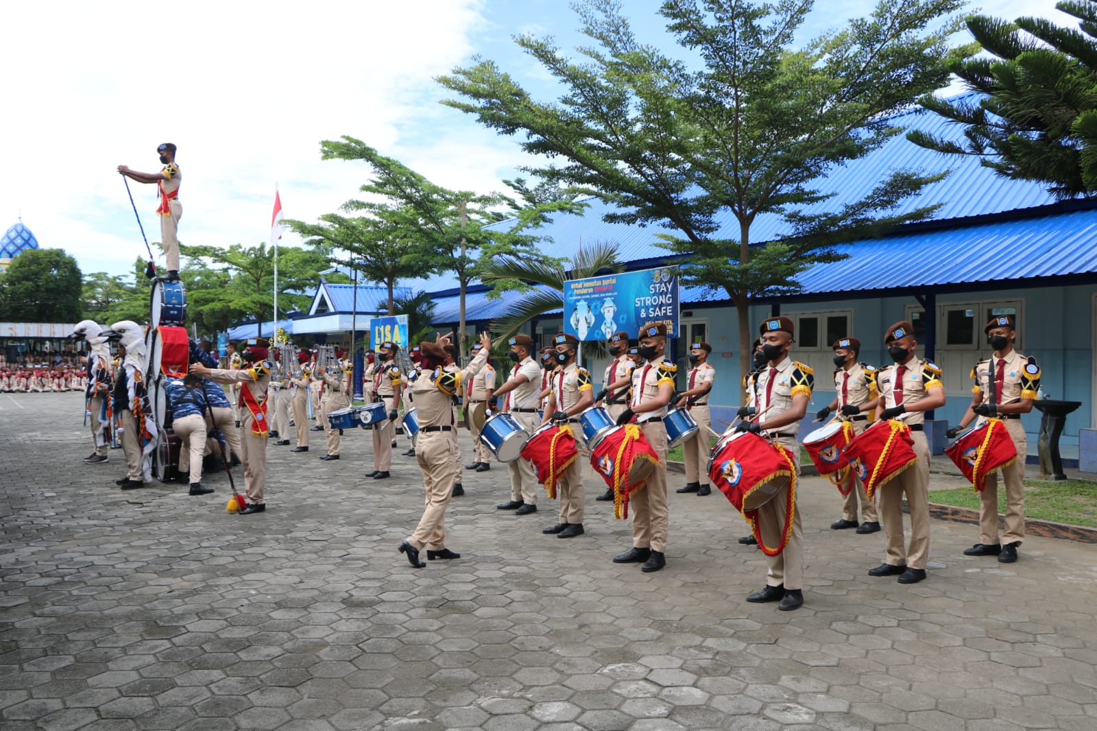 Peringatan HUT Ke 26 SMK Penerbangan Angkasa Lanud Iswahjudi