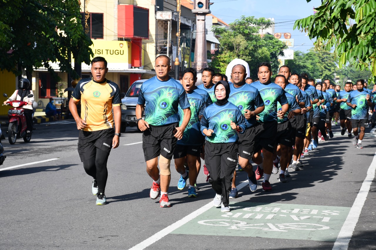 Korem 081/DSJ Beri Pesan Sehat Itu Mudah