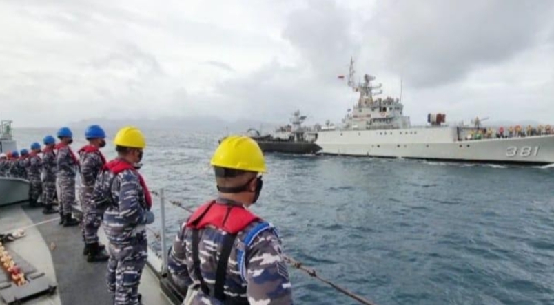 Guspurla Koarmada I Gelar Latihan di Laut Natuna Utara