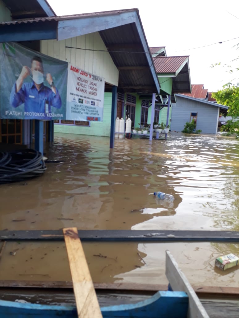 Banjir Rendam 114 Rumah Warga Kabupaten Nunukan, Kalimantan Utara