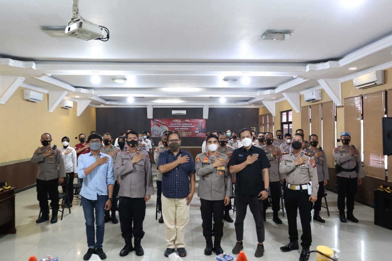 Menuju Era Police 4.0, Polresta Mojokerto Gelar Pelatihan Kehumasan