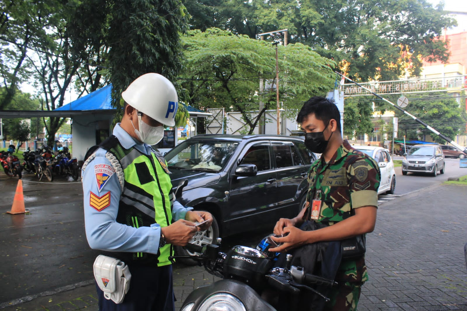 Polisi Militer Koopsau ll Melaksanakan Gaktib