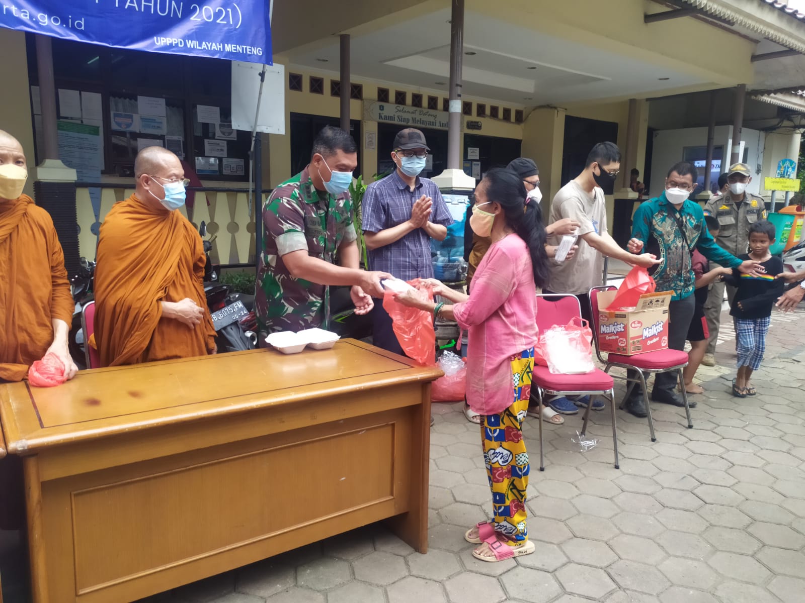 Dandim 0501/JP BS Hadiri Jumat Berkah Di Menteng