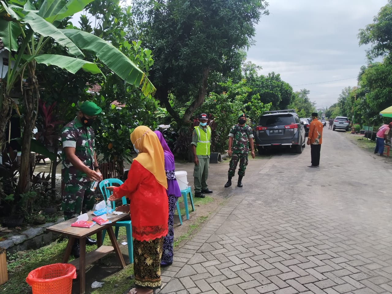 Pastikan Penerapan Prokes, Serma Sutaji Pantau Pelaksanaan Hajatan Warga Binaannya