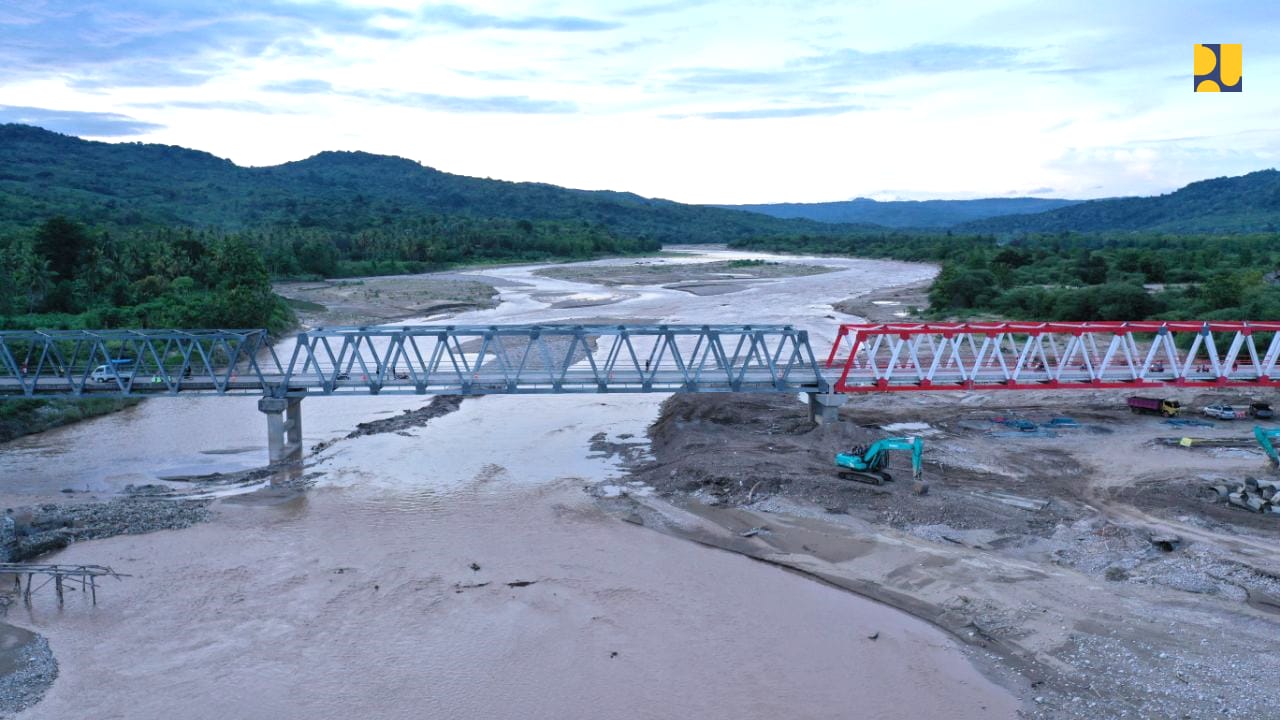 Kementerian PUPR Selesaikan Pembangunan 96 Lokasi Jembatan Rusak dan Longsor Pascabencana NTT