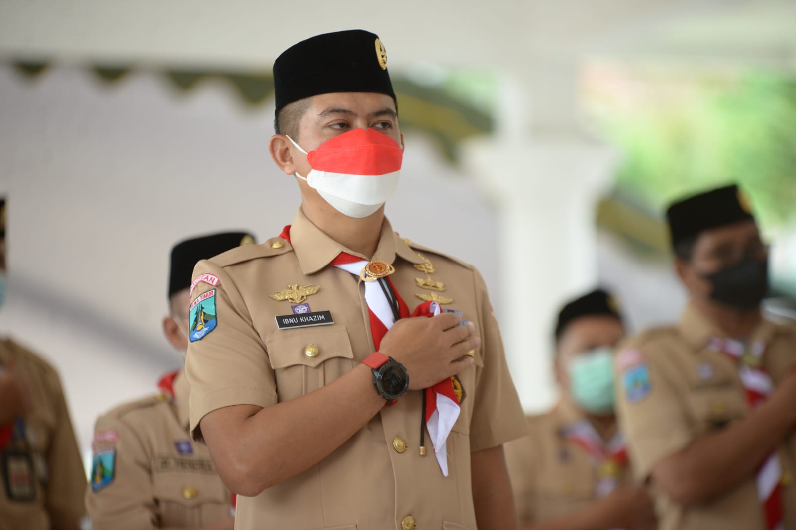 Dandim 0801/Pacitan Bersama Forkopimda Hadiri Pelantikan Majelis Pembimbing Kwarcab Gerakan Pramuka