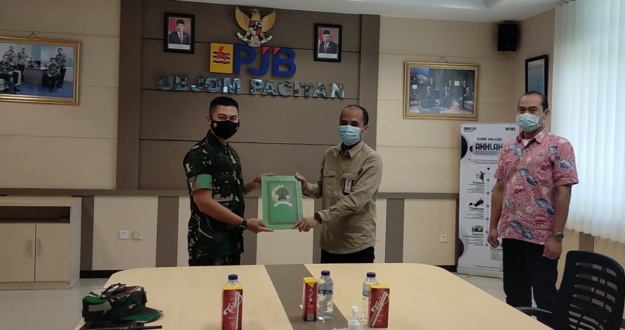 Dandim Hadiri Pergantian Personil Gelombang II Penugasan Pendampingan di PLTU Pacitan