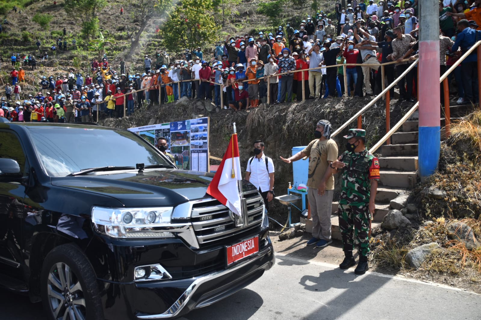 Pengamanan VVIP Kunker Presiden Adalah Tugas Mulia dan Kehormatan Bagi Prajurit