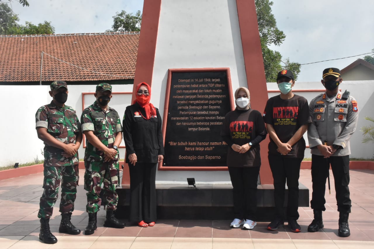 Dandim Madiun Hadiri Peresmian Monumen Tentara Genie Pelajar (TGP)