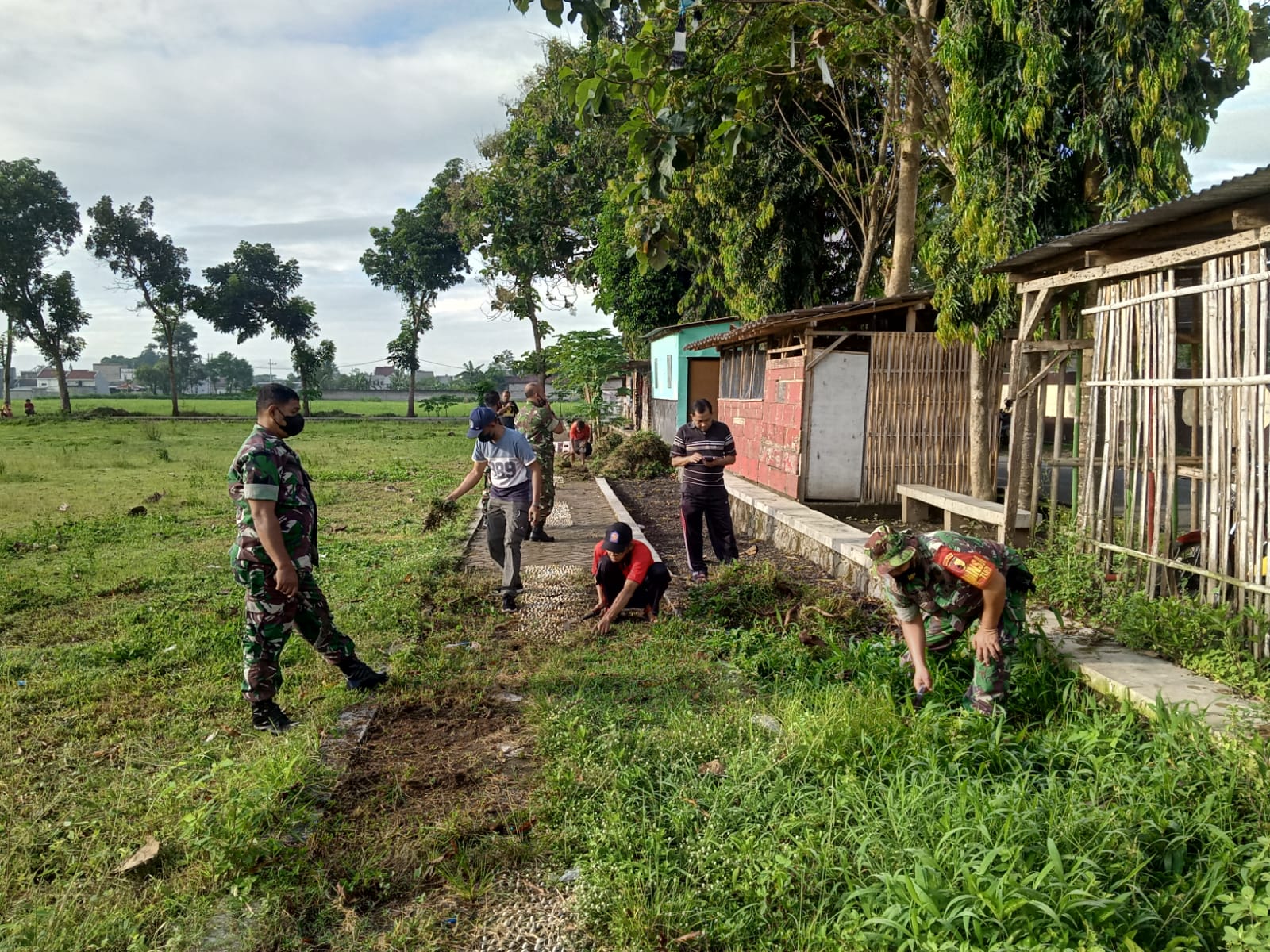 Kerja Bakti Bersama, Wujud Sinergitas Antara TNI dan Rakyat