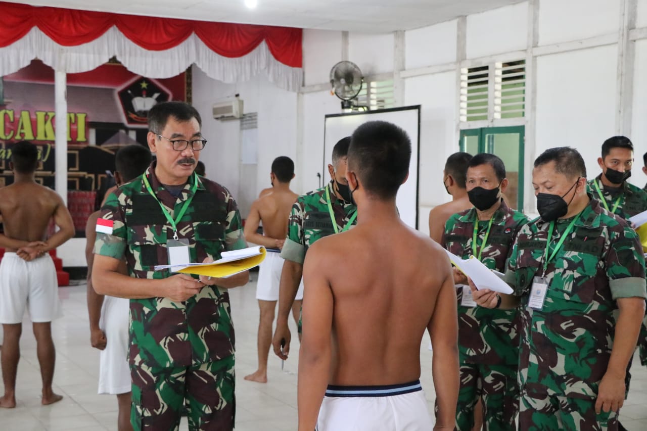 Pimpin Sidang Seleksi Cata TNI AD, Pangdam XII/Tpr : Junjung Tinggi Objektifitas