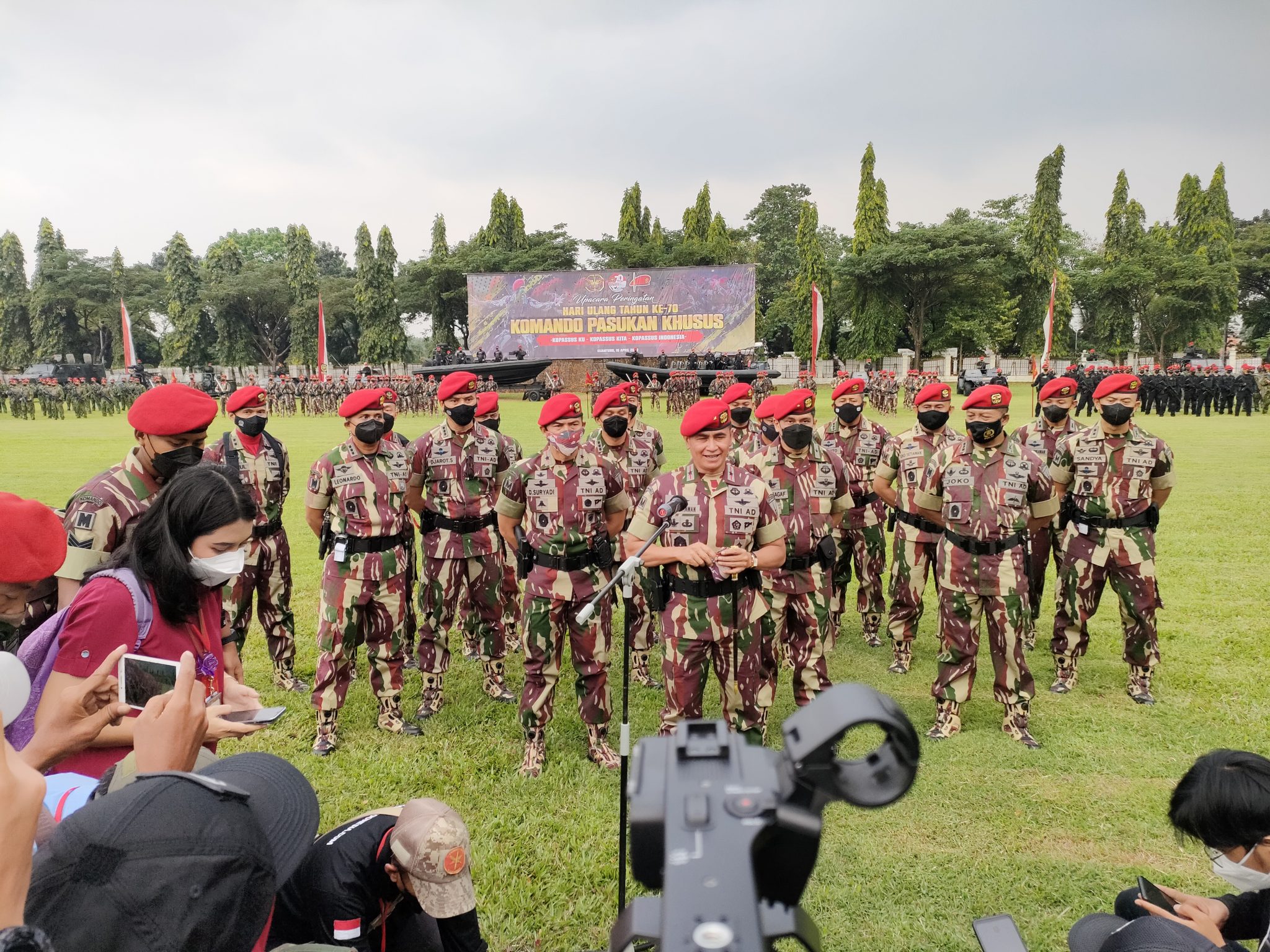 Danjen Kopassus : Kopassus Harus profesional, Militan, Solid, Adaptip dan Dicintai Rakyat