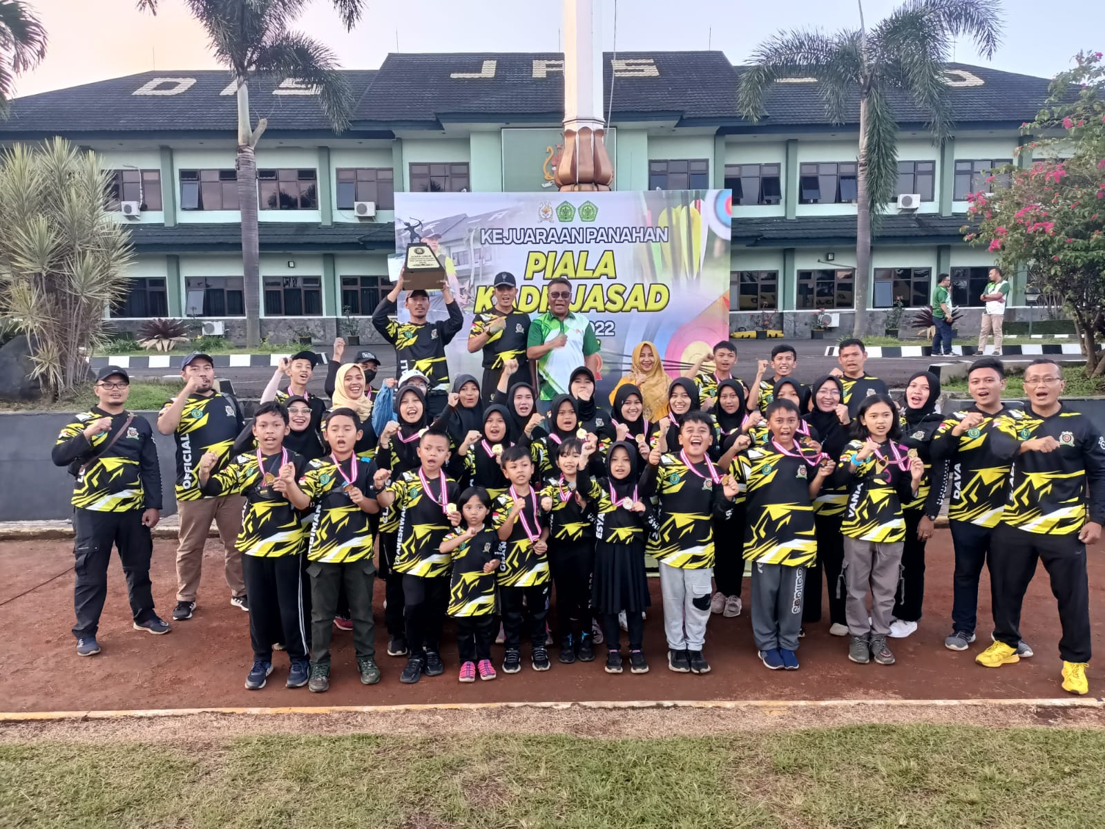 Jelang HUT Ke 72 Jasmani Angkatan Darat, Disjasad Gelar Kejuaraan Panahan Piala Kadisjasad