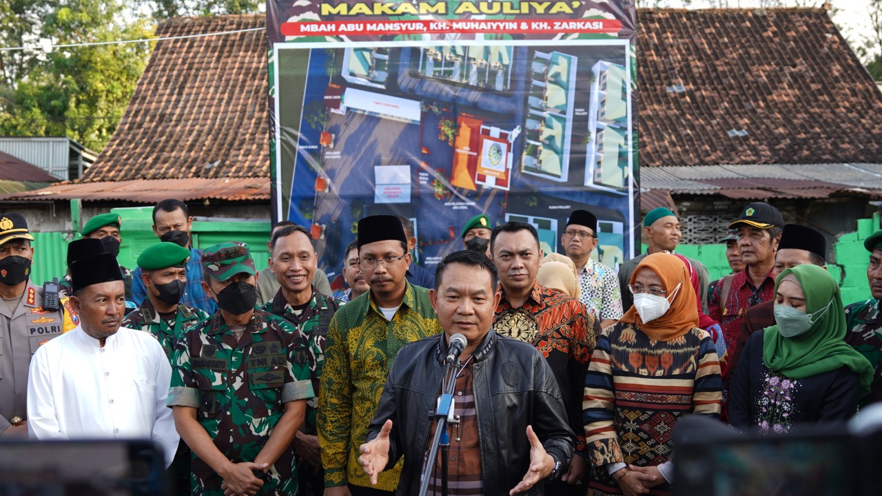 Peduli Cikal Bakal NU, Kasad Setujui Usulan Revitalisasi Komplek Makam Keluarga Ulama Besar Sidoarjo