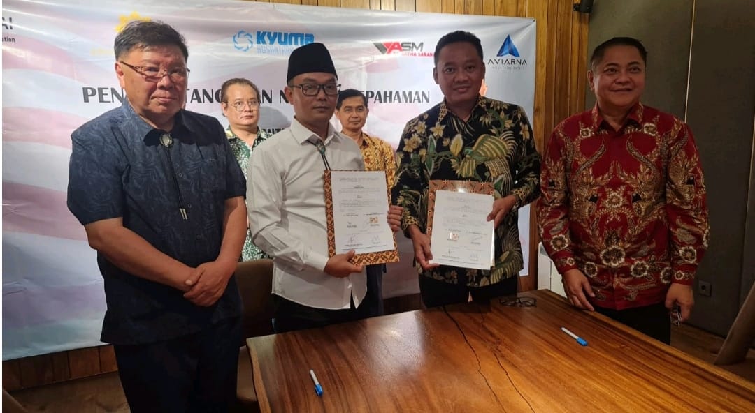 C.E.O Hyundai Hico Berkunjung ke Aviarna Industri Estate Dukung Program Pemerintah dengan Energi Terbarukan