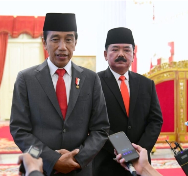 Sebagai Menteri Agraria dan Tata Ruang/Kepala Badan Pertanahan Nasional, Presiden Jokowi Sebut Hadi Tjahjanto Miliki Penguasaan di Bidang Teritori