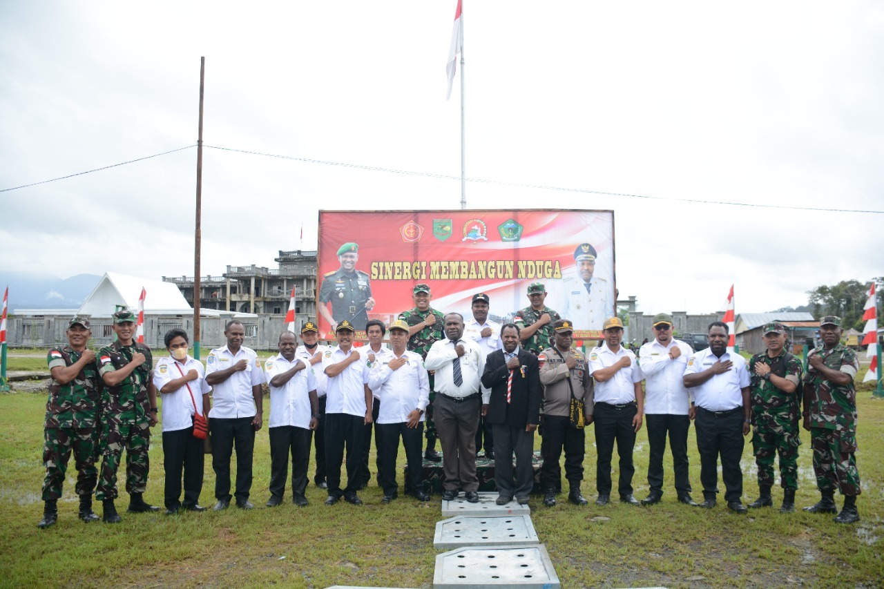 Danrem 172/PWY : Opster TNI di Nduga Percepat Pembangunan Ekonomi Daerah