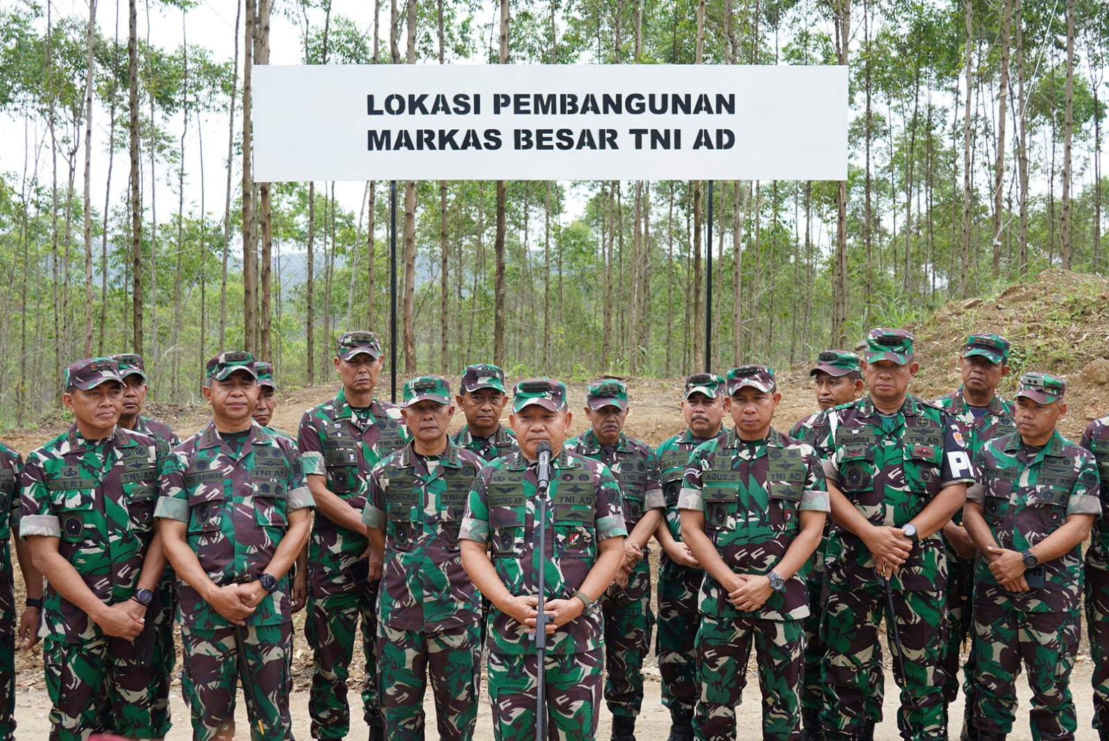 Kasad Tinjau Lokasi Pembangunan Mabesad, Tandai Hadirnya TNI AD di IKN