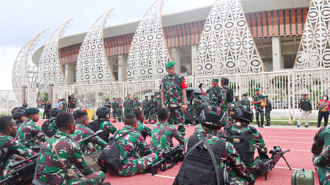 Danrem 172/PWY : 3.408 Personel Gabungan Siap Amankan Kunker Presiden di Kab Jayapura