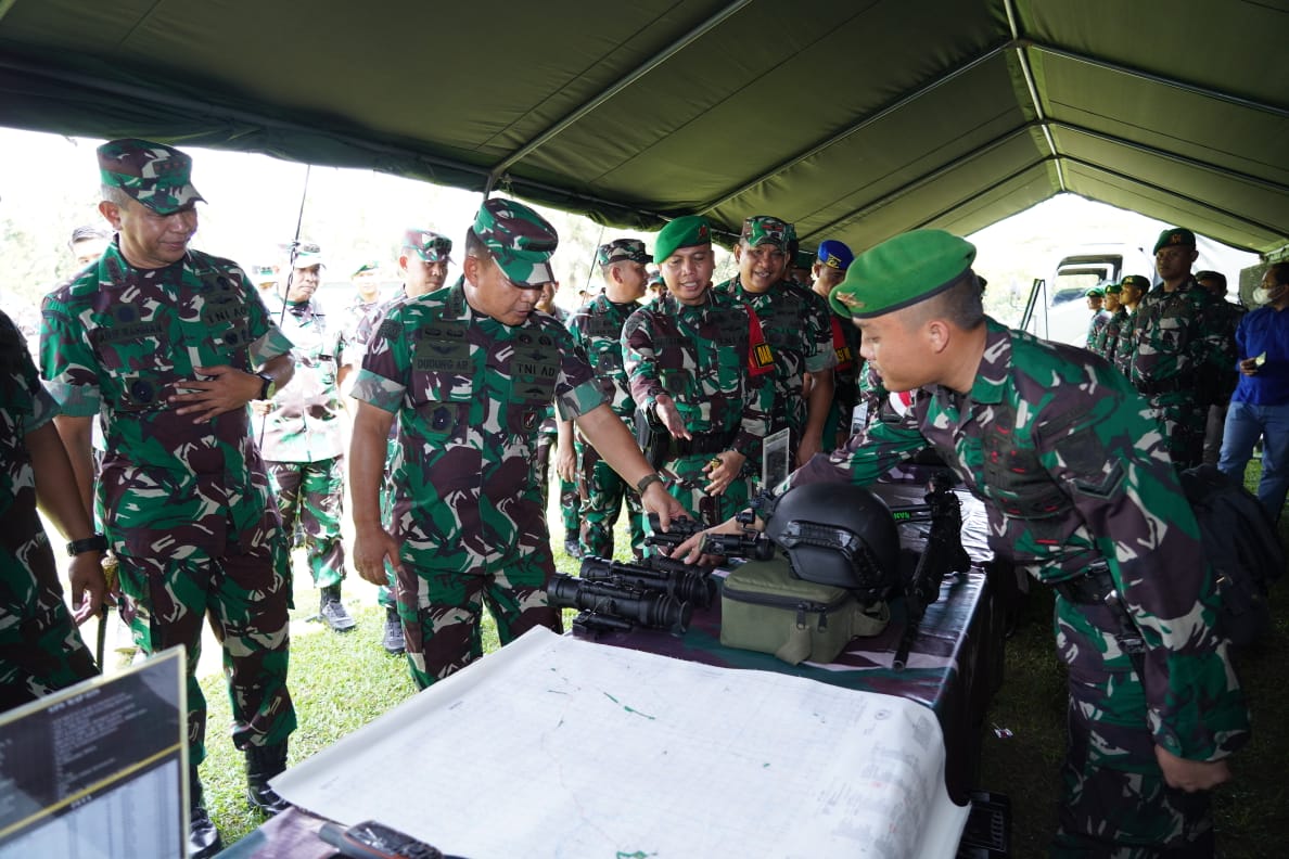 Kasad Periksa Langsung Kesiapan Operasi Yonif 143/TWEJ