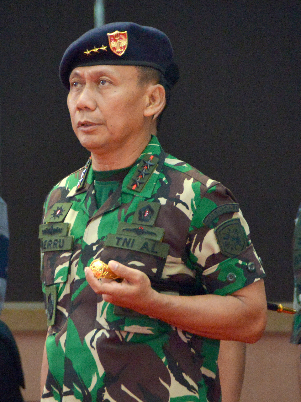 Pangkoarmada RI Laksdya TNI Heru Kusmanto Resmi Menyandang Bintang Tiga