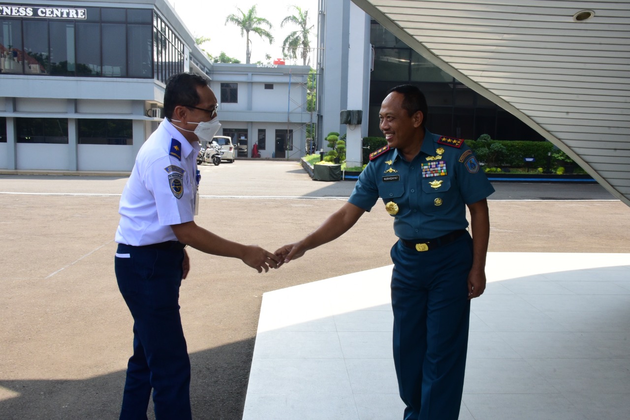 Pushidrosal Tingkatkan Sinergitas dengan Ditjen Hubla Jamin Keselamatan Navigasi Pelayaran