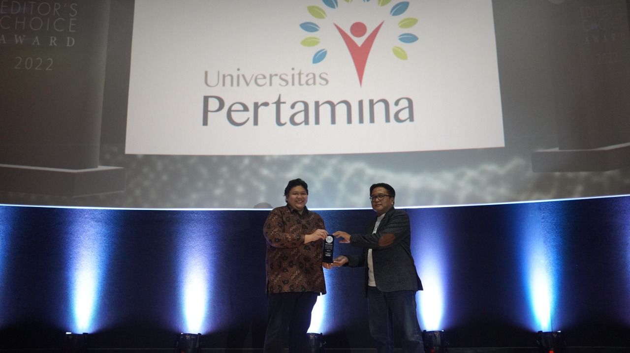 Getol Transformasi Digital, Universitas Pertamina Diganjar Penghargaan