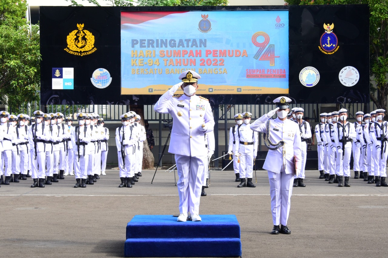 Pushidrosal Peringati Hari Sumpah Pemuda ke-94