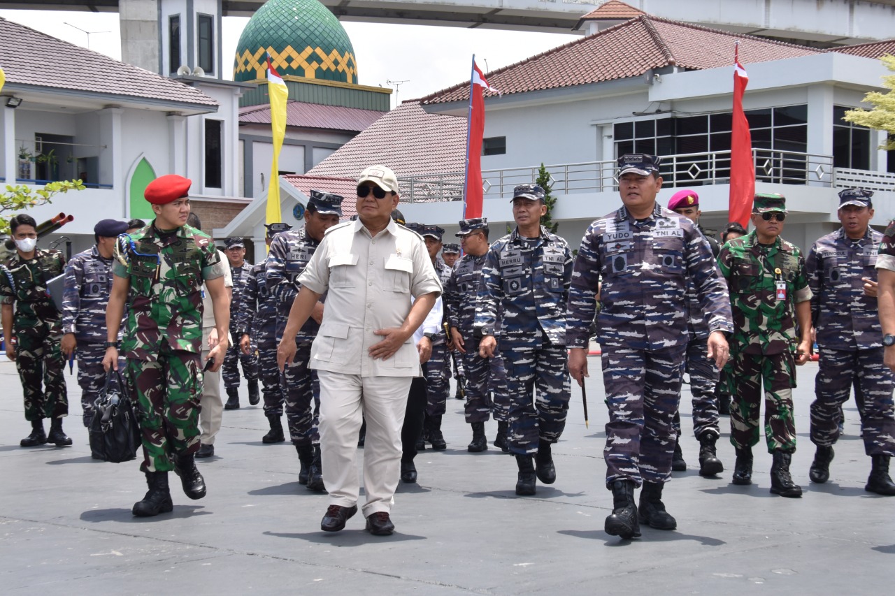 Jelang Indo Defence 2022, Menteri Pertahanan RI Kunjungi Kolinlamil