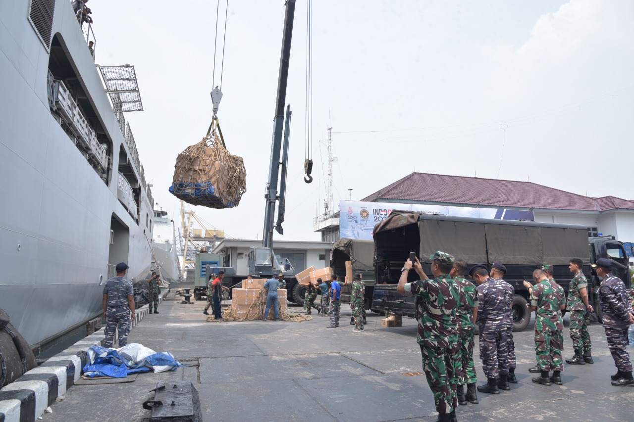 Kolinlamil Jadi Pusat Pengiriman Dukungan Sarpras Pengamanan KTT G20