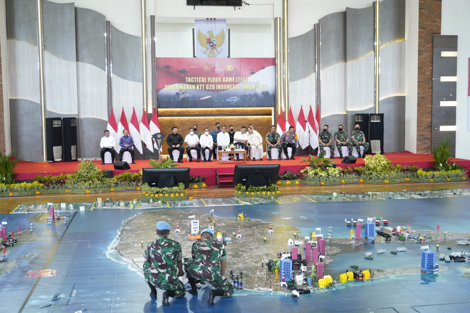 Kasad Dampingi Presiden RI di TFG Pengamanan Presidensi G20 Bali