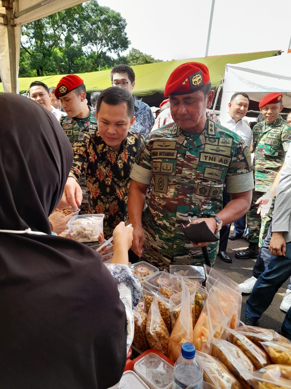 Selama 3 Hari, Kopassus Menggelar Festival UMKM Hasil Anak Bangsa