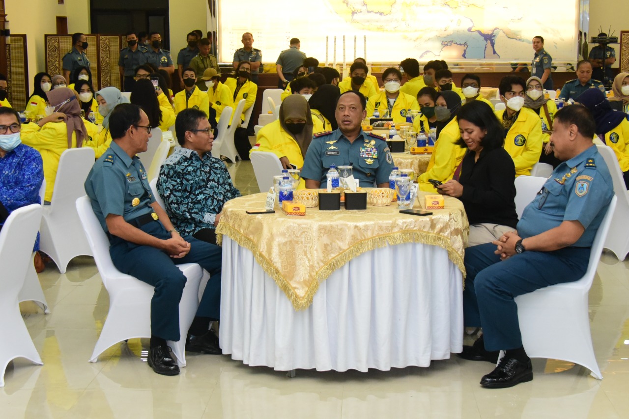 Pushidrosal Terima Kunjungan Mahasiswa Departemen Geografi Fakultas FMIPA Universitas Indonesia