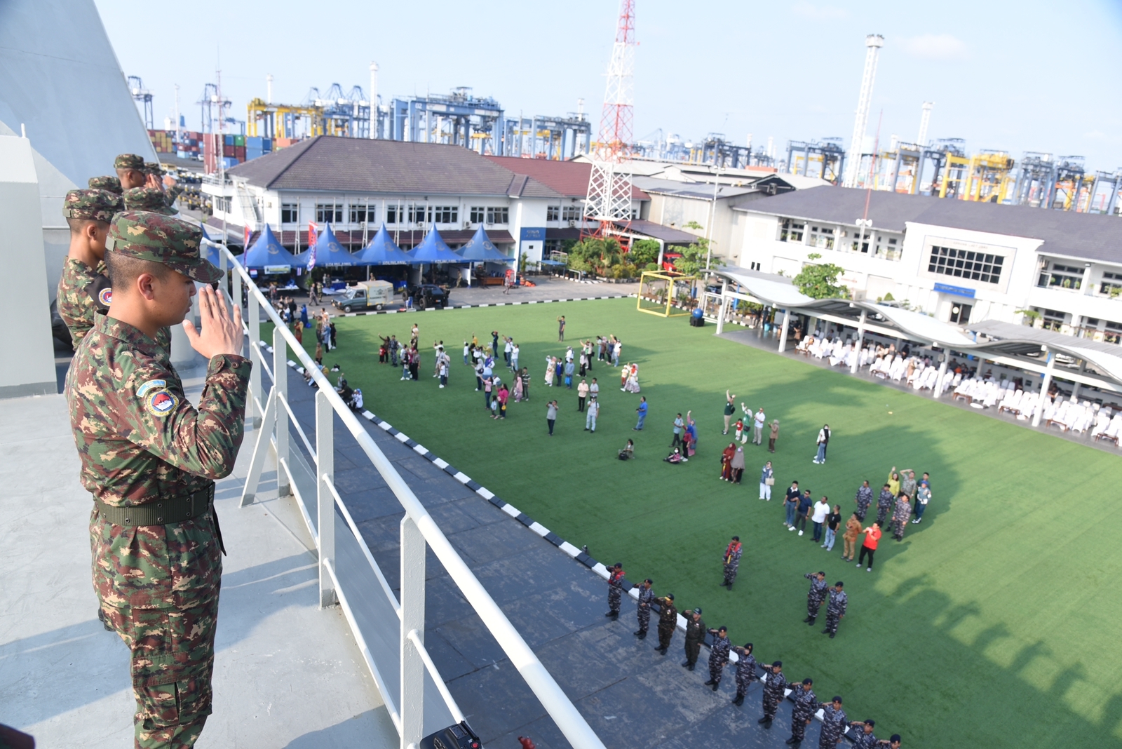 On Board Kapal Perang, Siswa SMA Taruna Nusantara Kembali ke Magelang