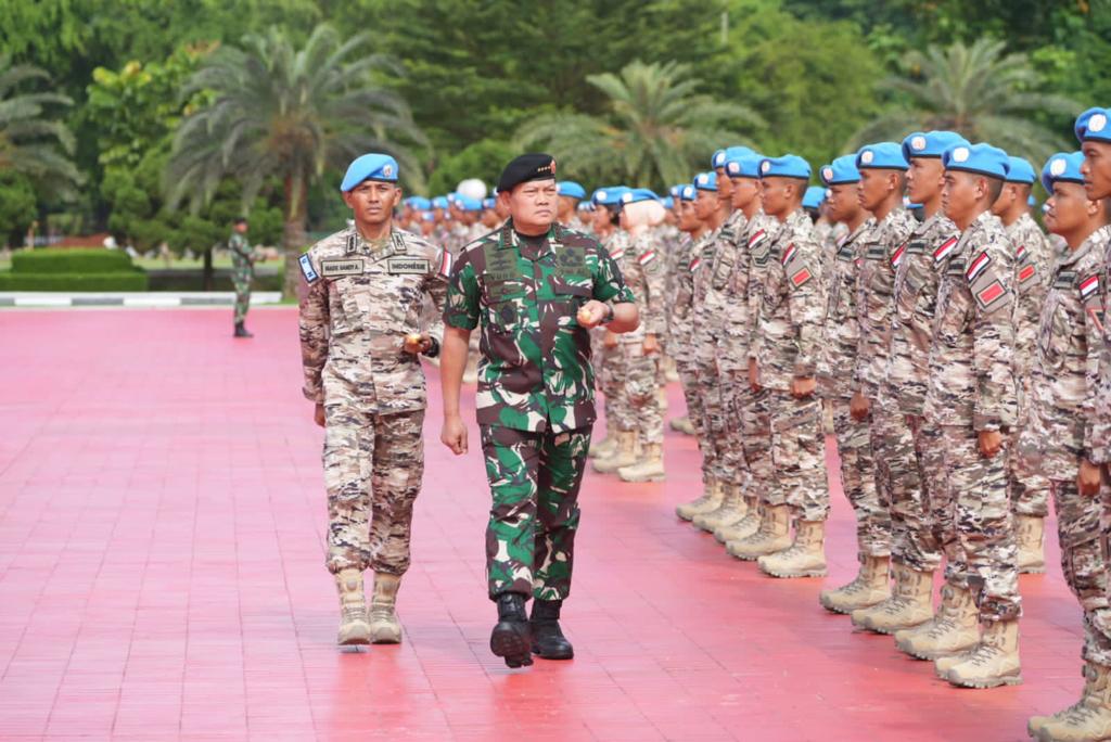 Panglima TNI: Junjung Tinggi Kehormatan Dan Kepercayaan Dunia Internasional