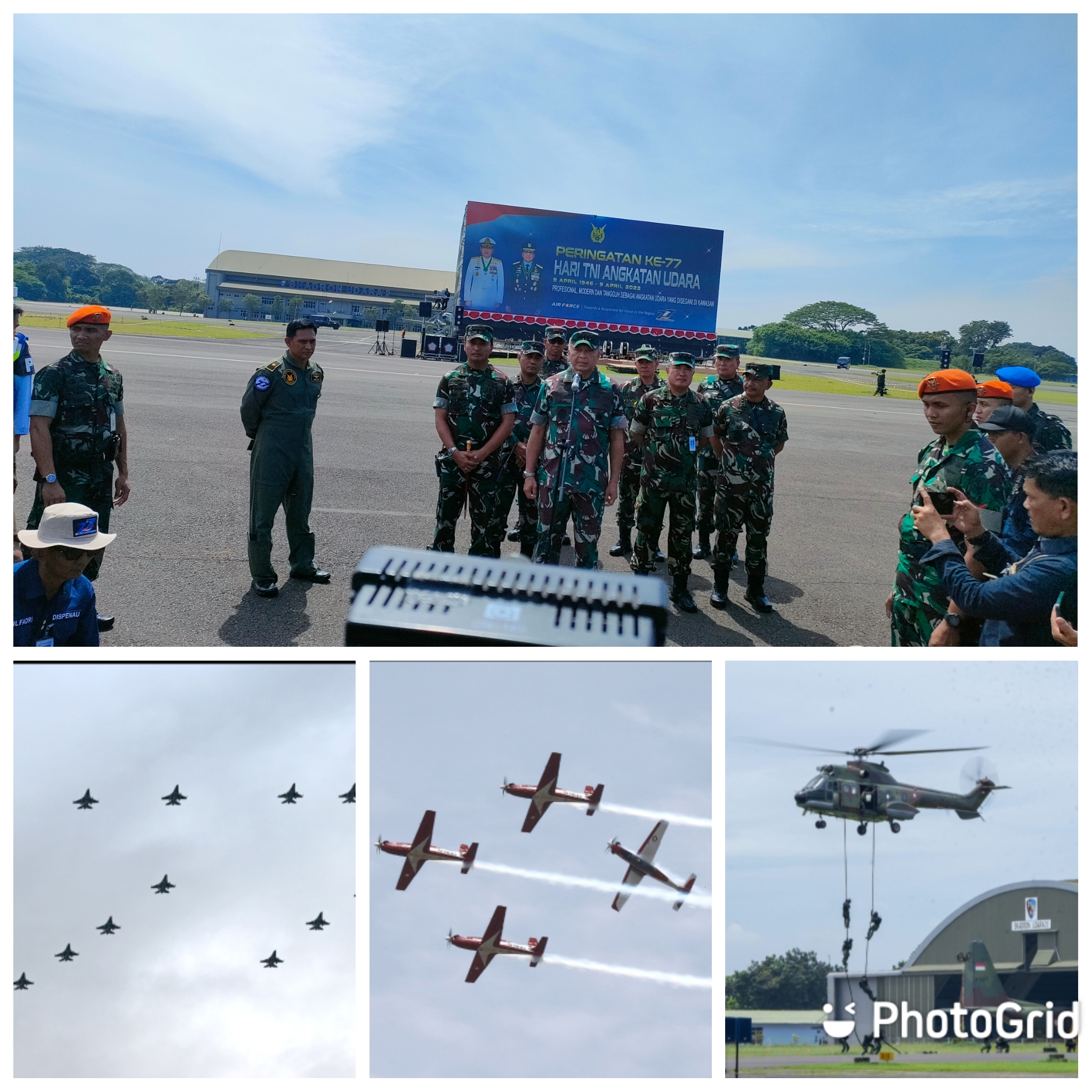 Gladiresik HUT ke-77 TNI AU