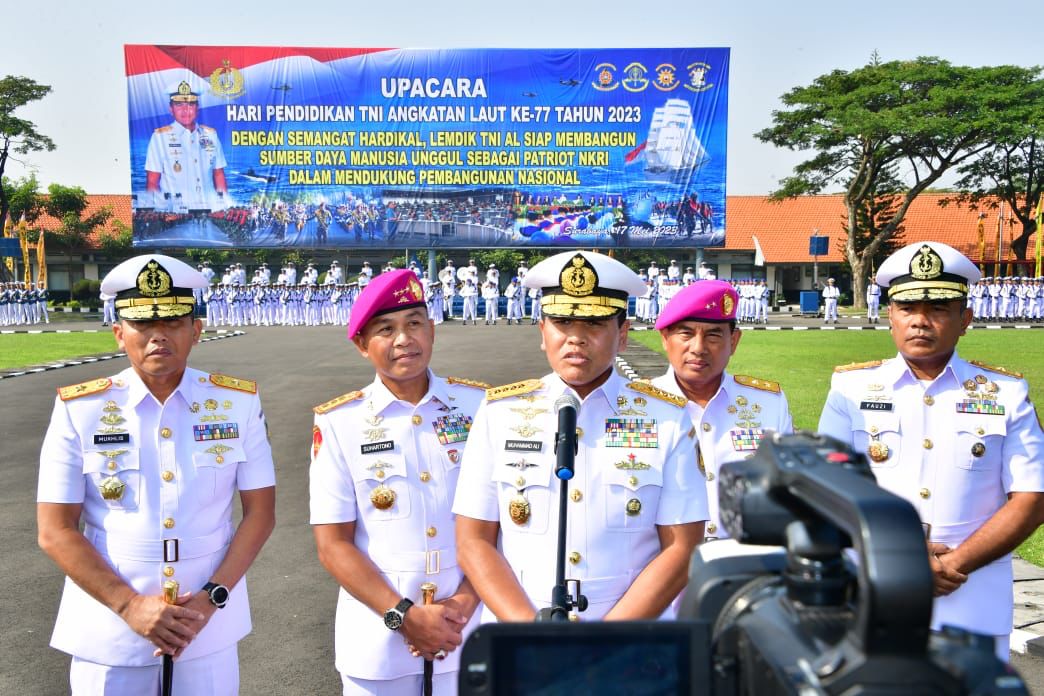 Hari Pendidikan TNI AL Ke-77, Pembagunan SDM Jadi Prioritas Utama