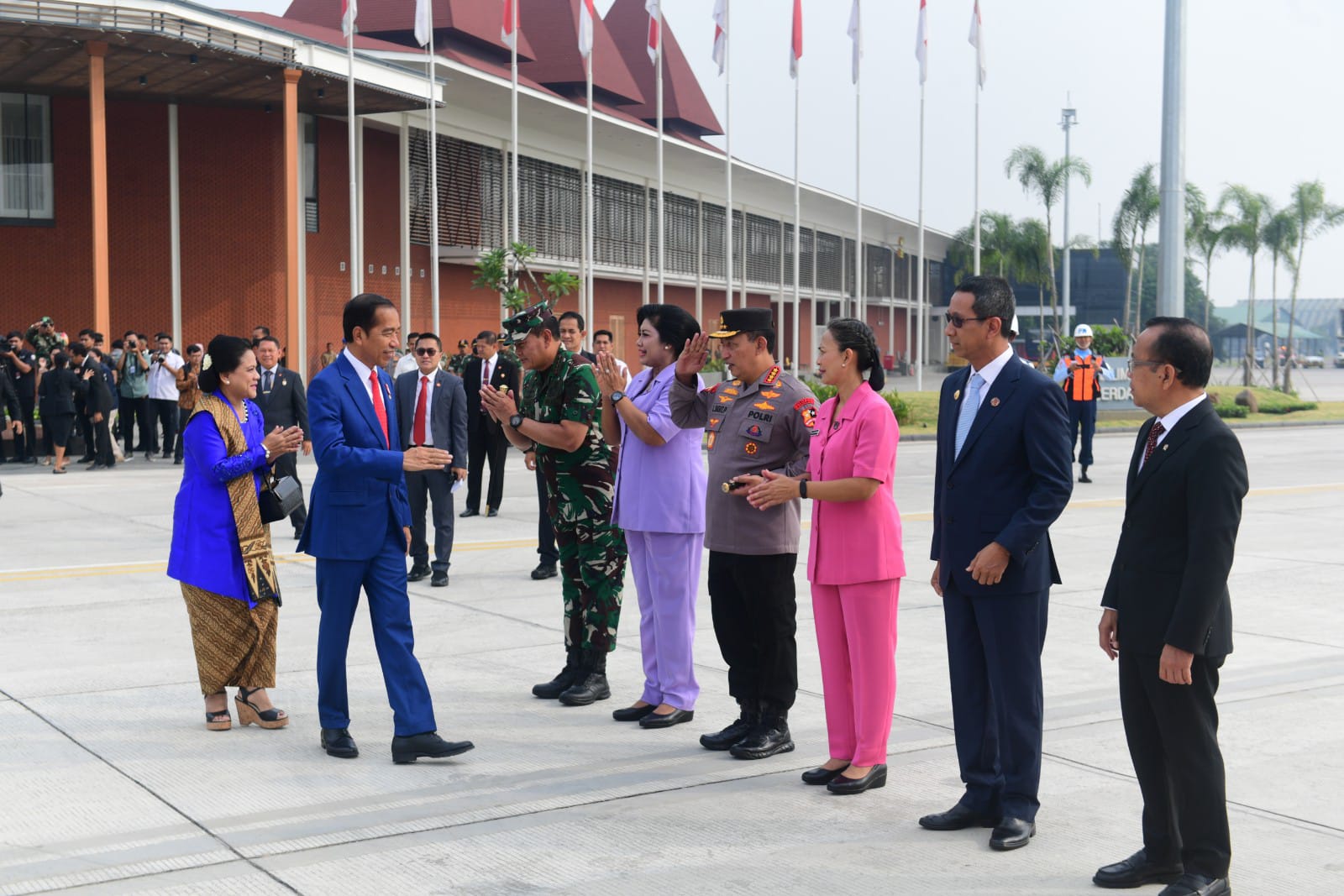 Panglima TNI Lepas Presiden RI Kunker ke Jepang